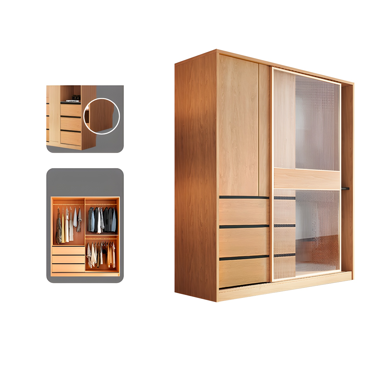 Modern Wardrobe Armoire | Ormau - image 33