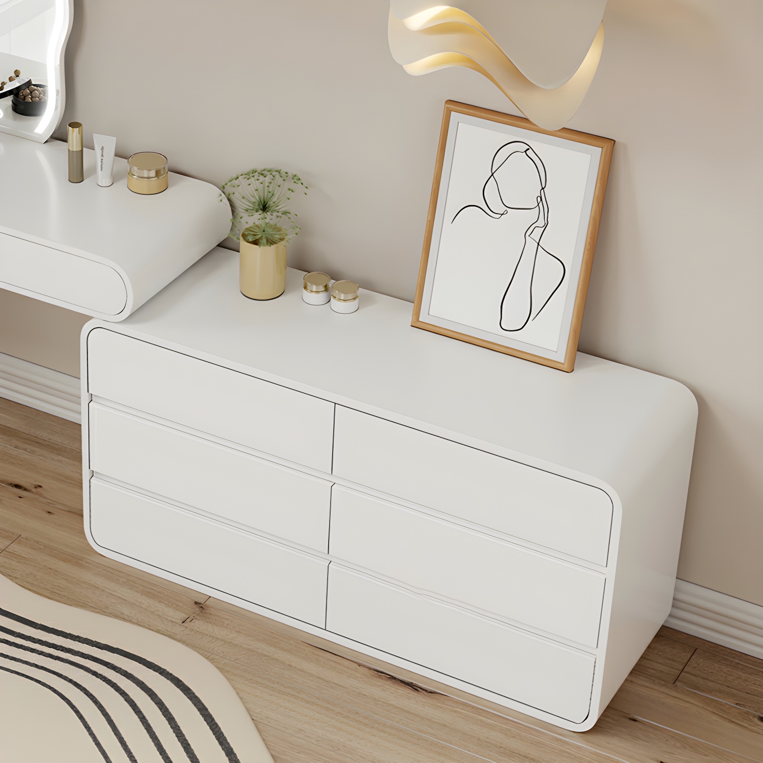 Modern Makeup Vanity | Ormau - image 12