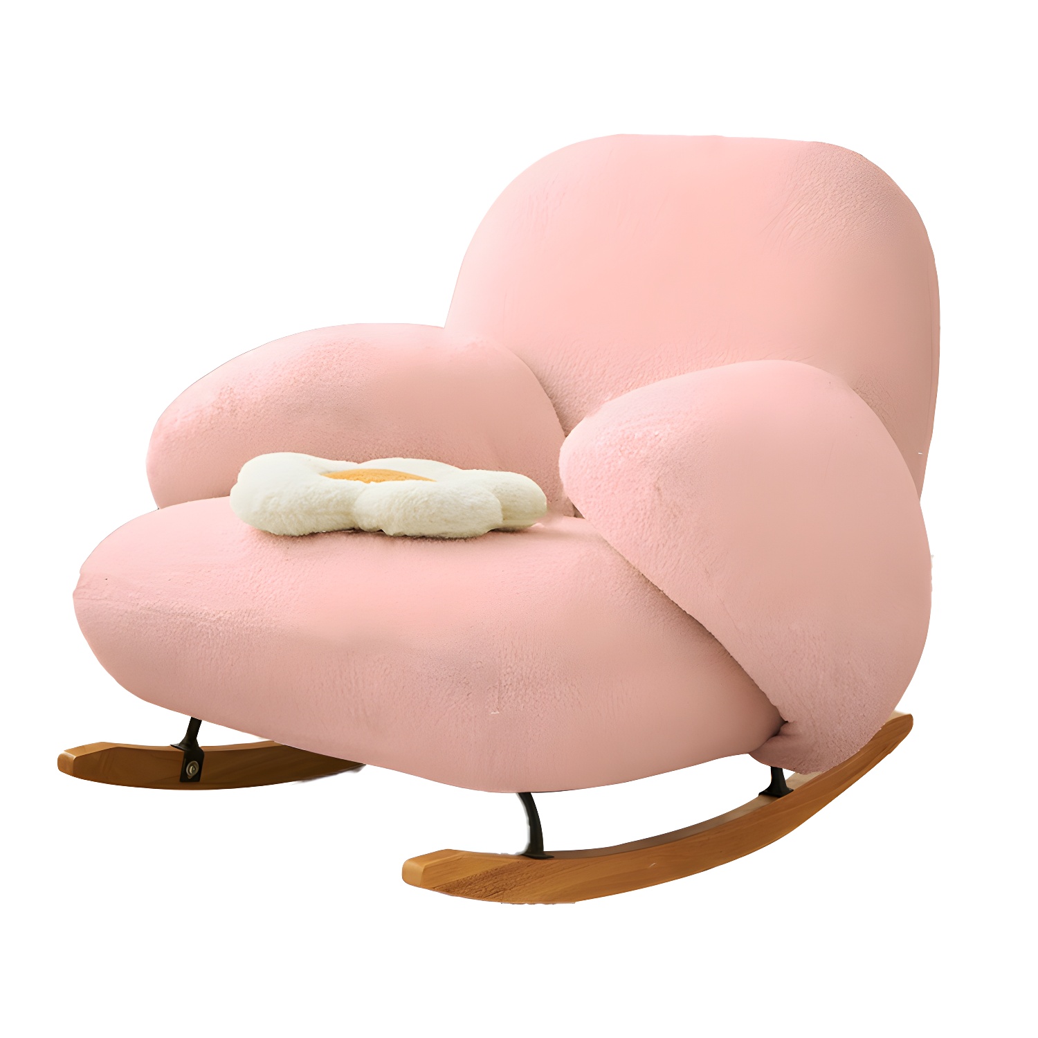 Upholstered Rocking Accent Chair | Ormau - image 6