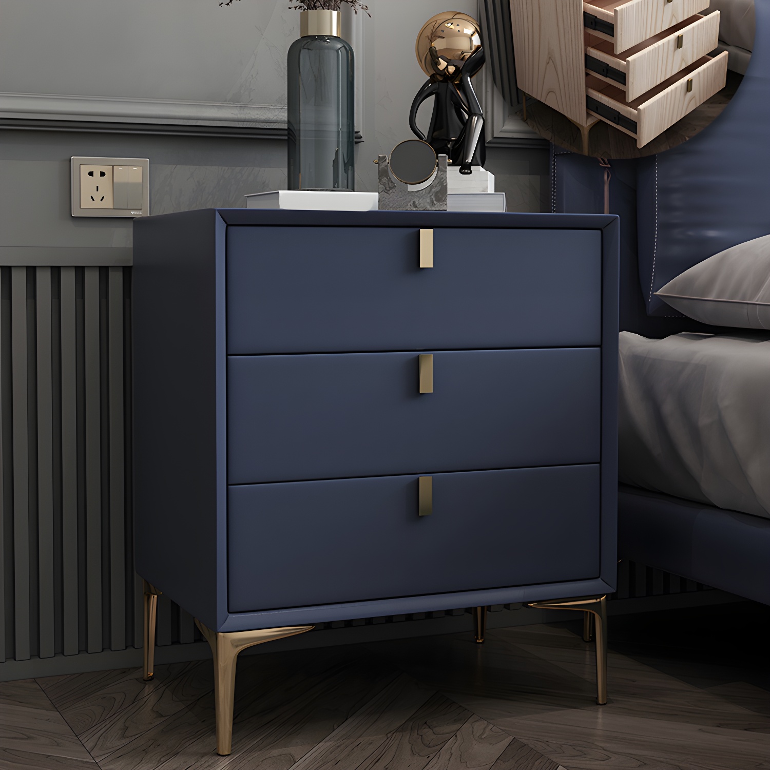 Modern Ash Nightstand | Ormau - image 2
