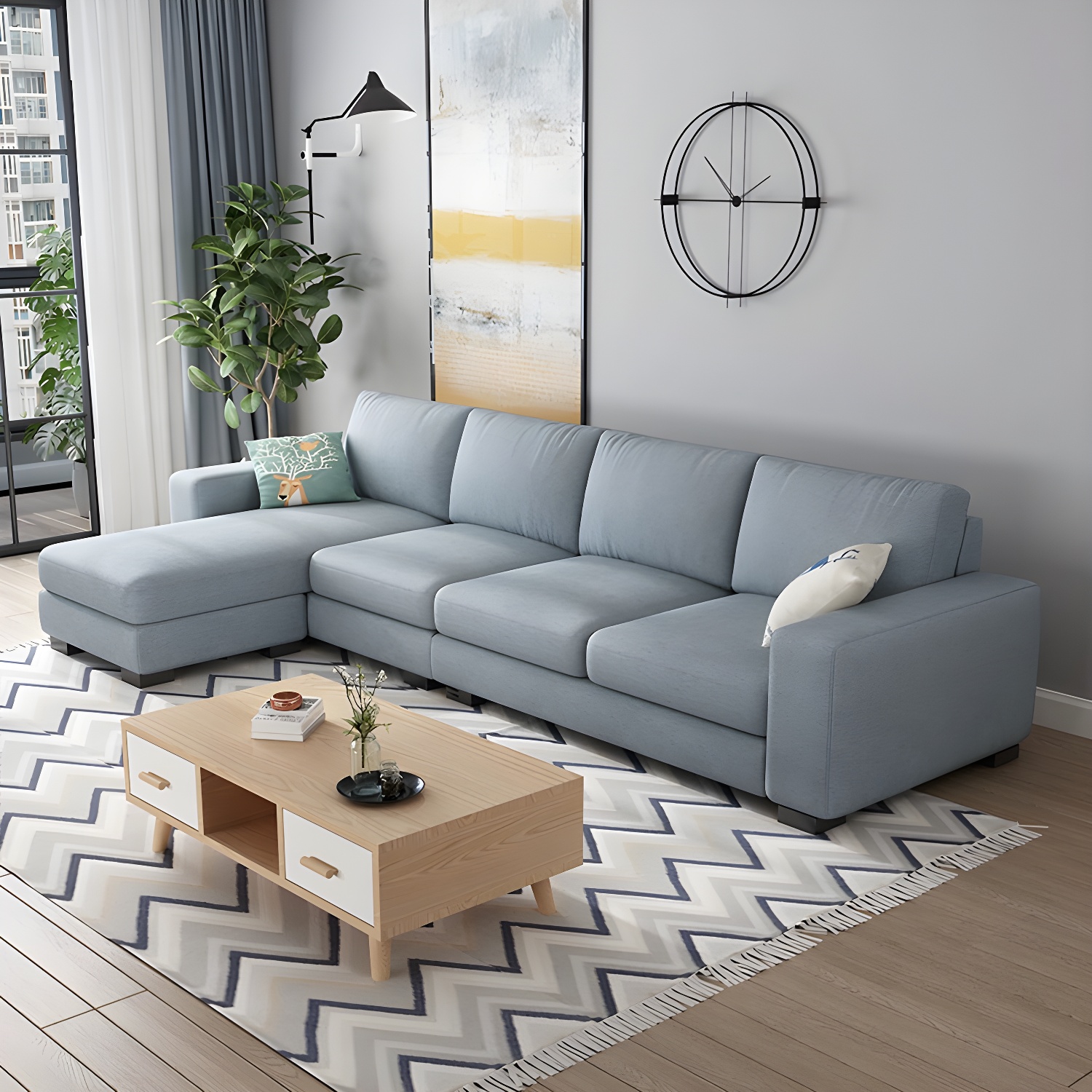 Modernist Sectional Sofa | Ormau - image 20