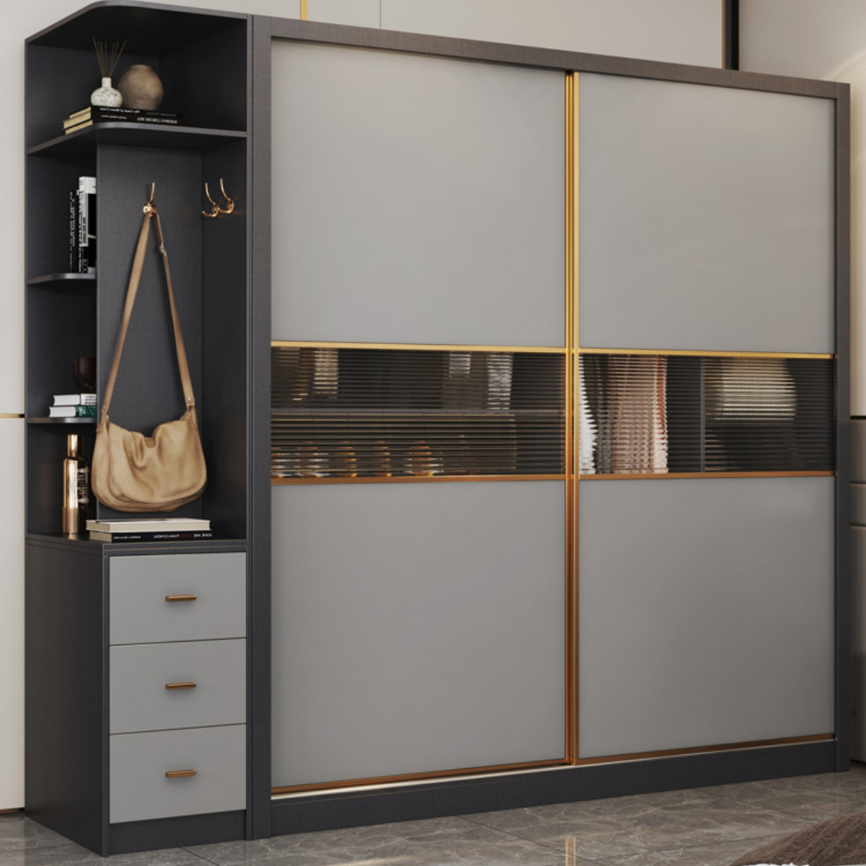 Modern Wood Wardrobe | Ormau - image 10