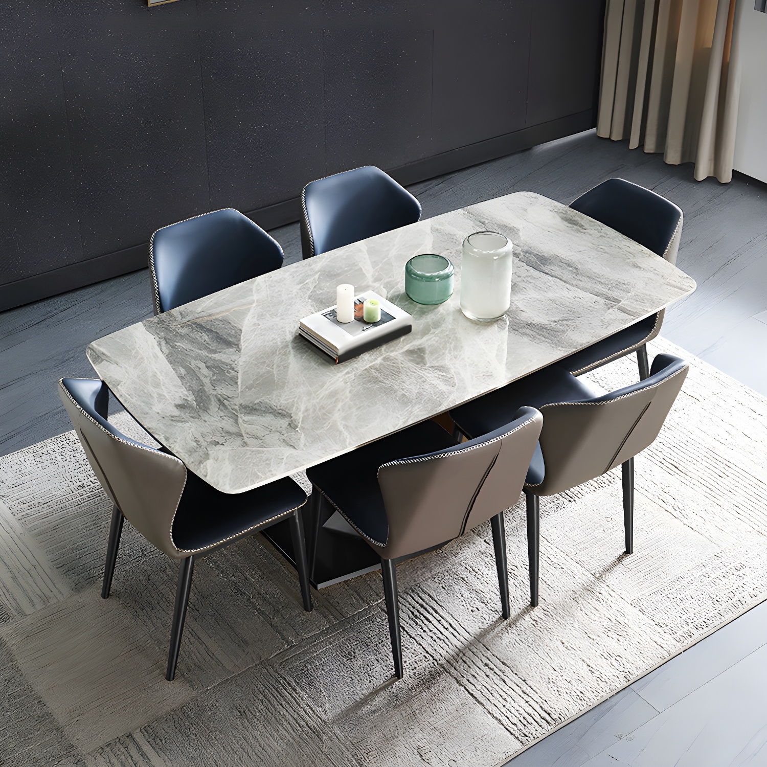 Modern Sintered Stone Dining Set | Ormau - image 2