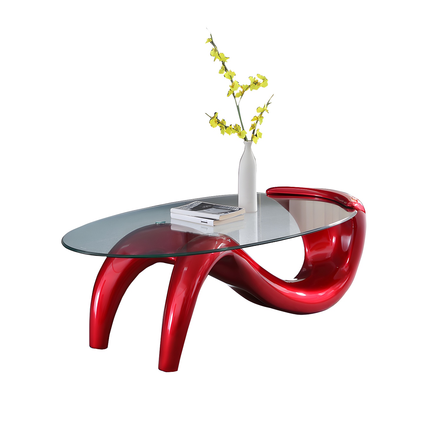 Glass & Steel Coffee Table | Ormau - image 10