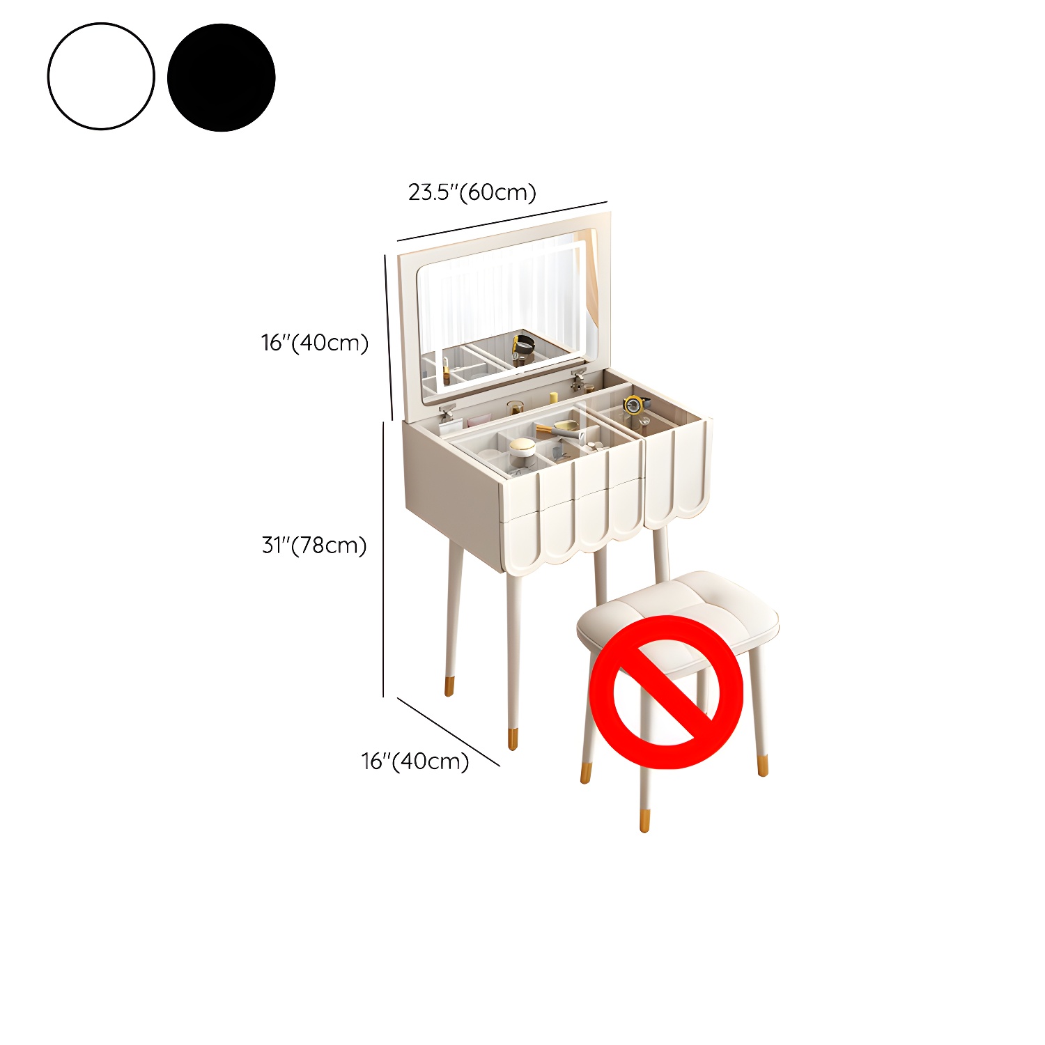 Elegant Vanity Set | Ormau - image 17