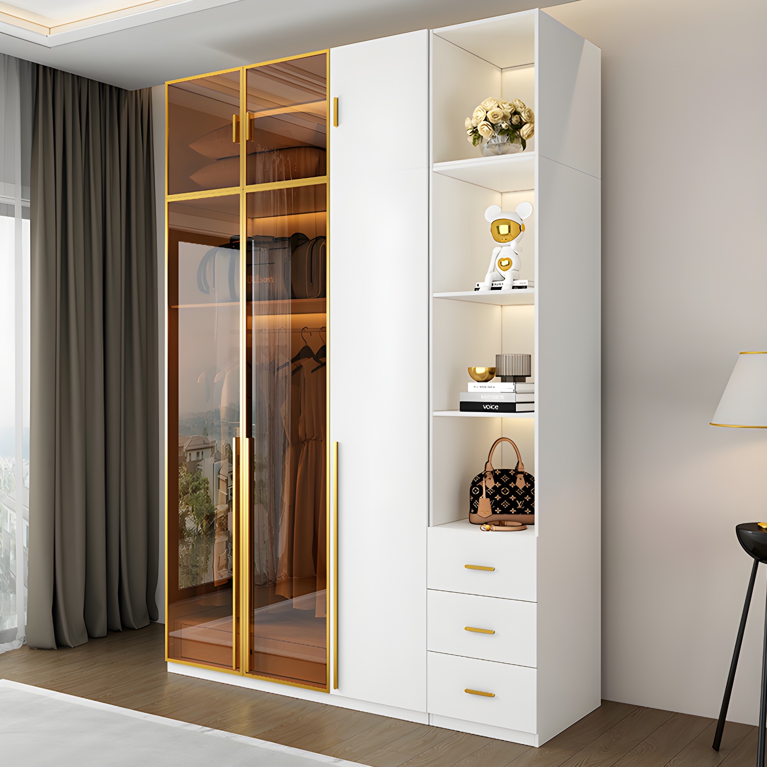 Modern Wardrobe Armoire | Ormau - image 10