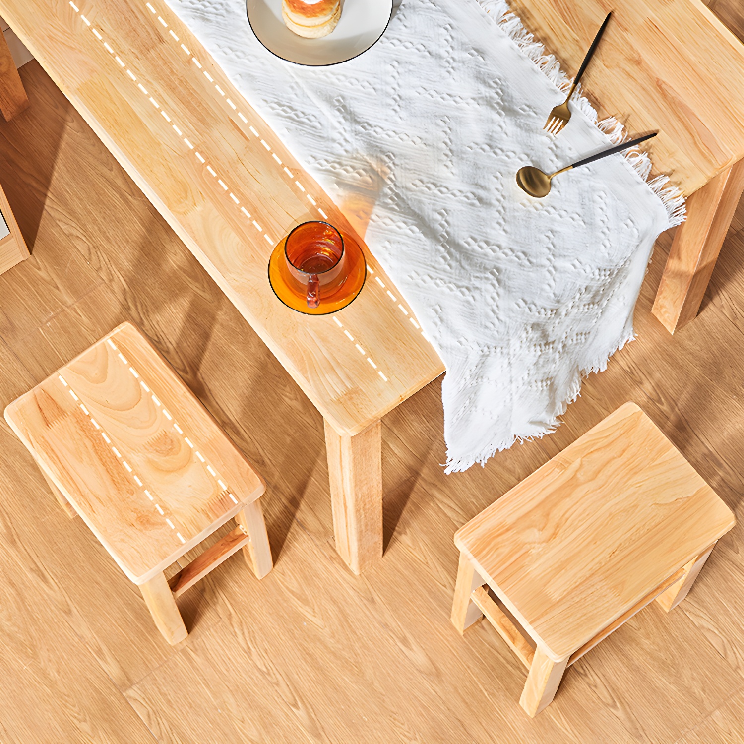 Natural Oak Dining Table | Ormau - image 7