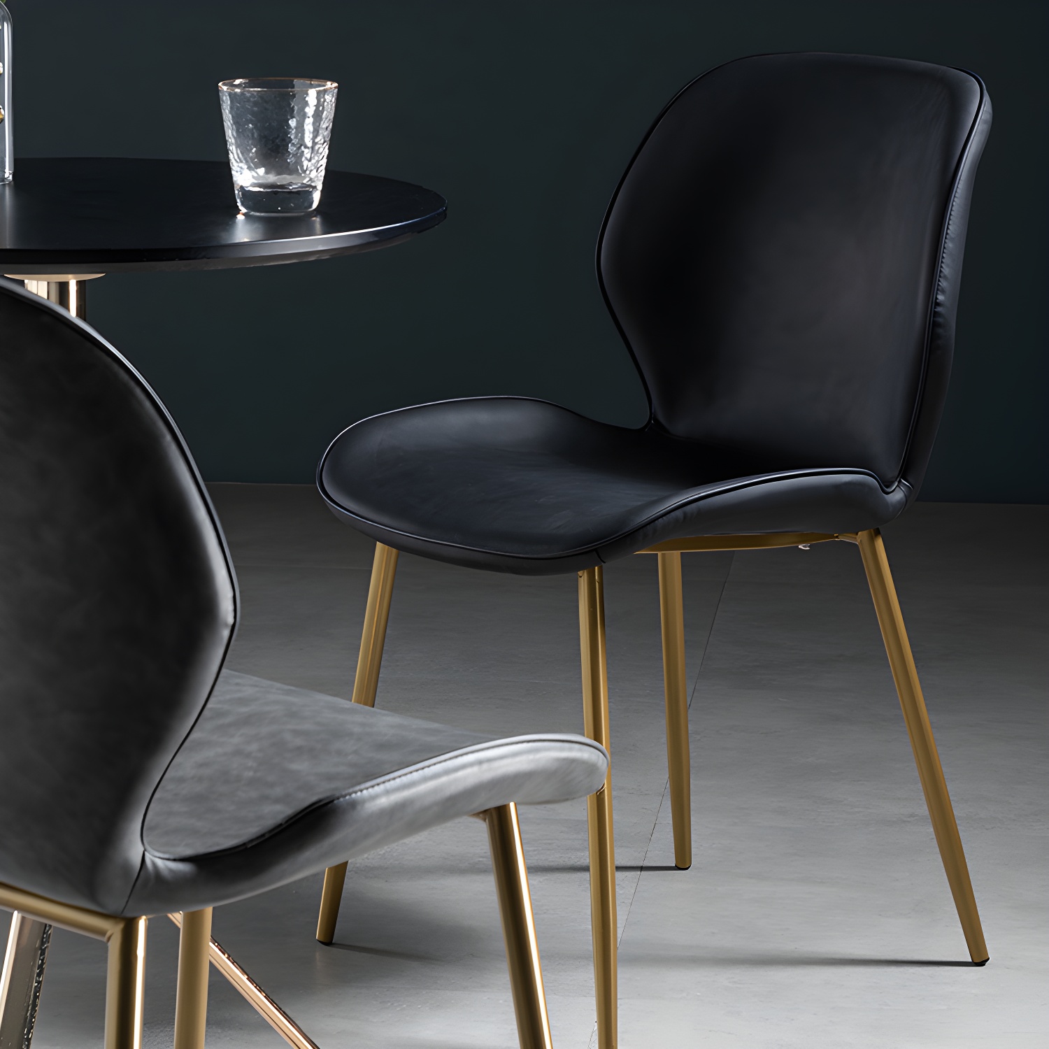 Wingback Leather Dining Chair | Ormau - image 12