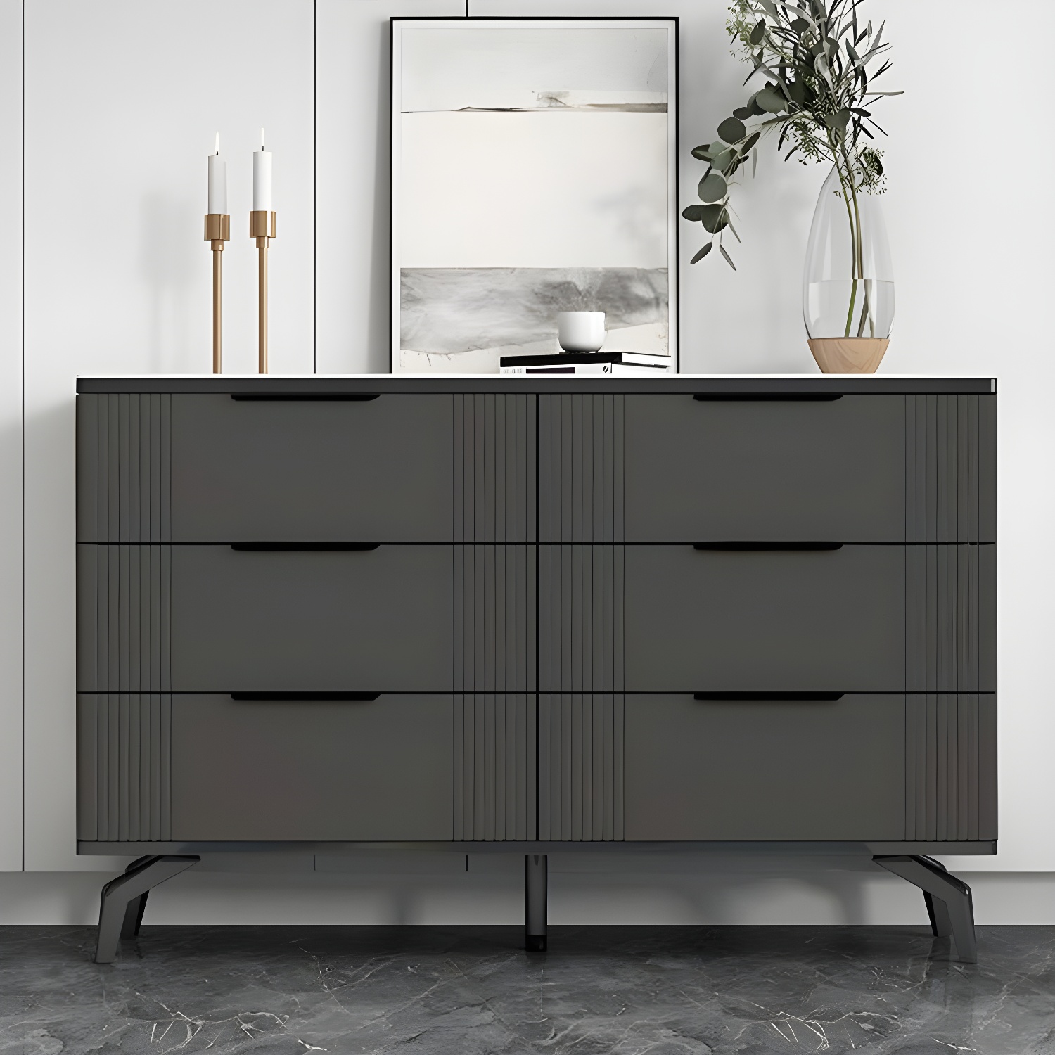 Modern Stone-Top Chest | Ormau - image 3