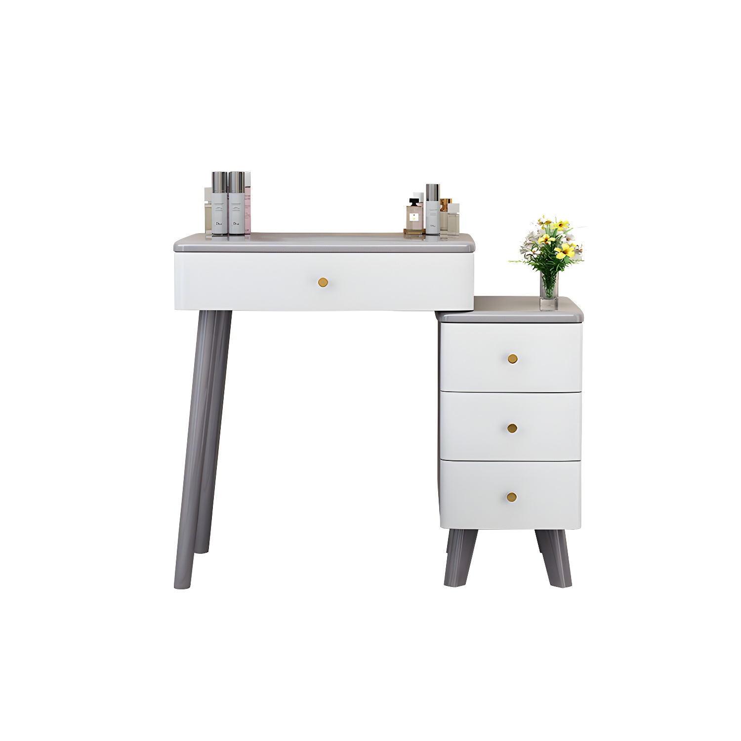 Modern Vanity Desk with Mirror | Ormau - image 13