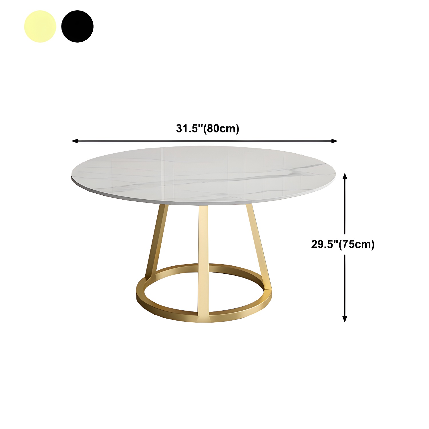 Round Stone Dining Table | Ormau - image 8