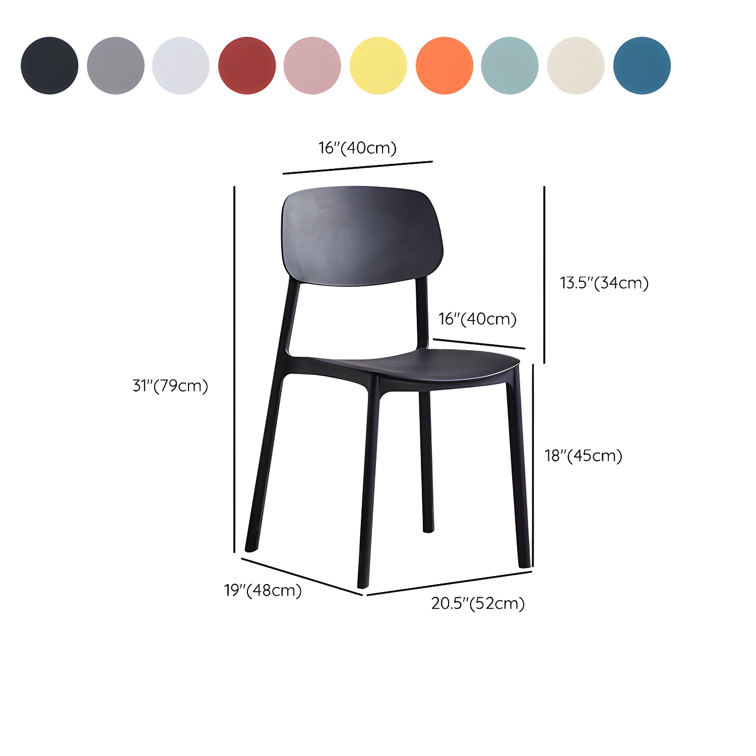 Sculptural Stacking Chair | Ormau - image 20