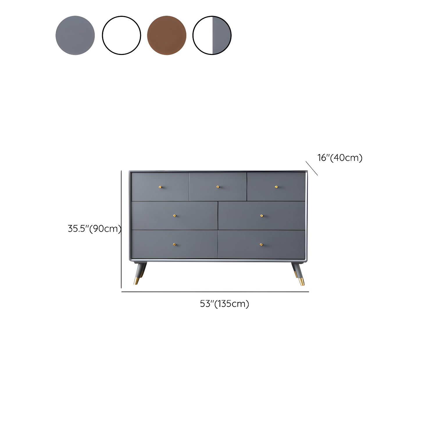 Solid Wood Accent Chest | Ormau - image 17