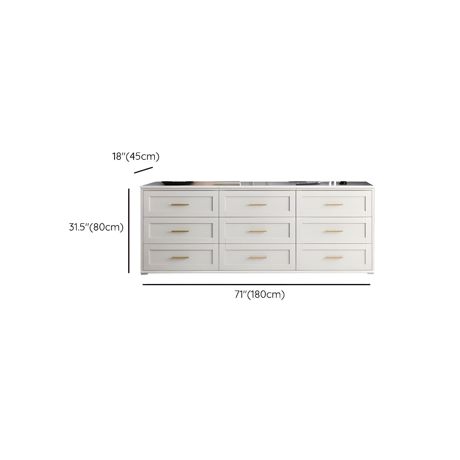 Glam White Storage Chest | Ormau - image 19