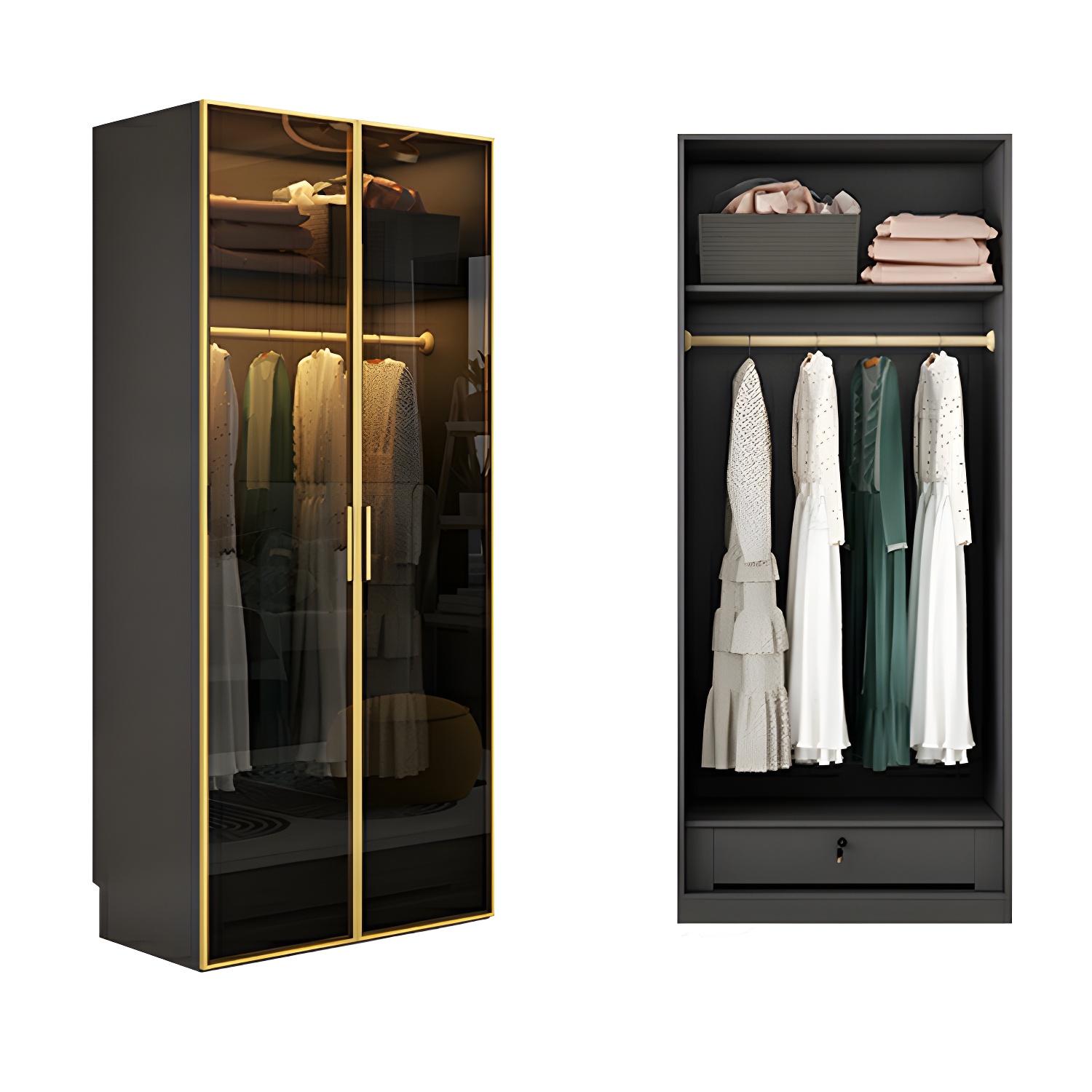 Modern Wardrobe Armoire | Ormau - image 28