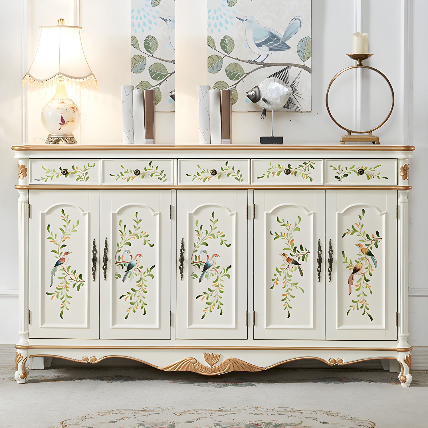 Glam Wood Sideboard | Ormau - image 28