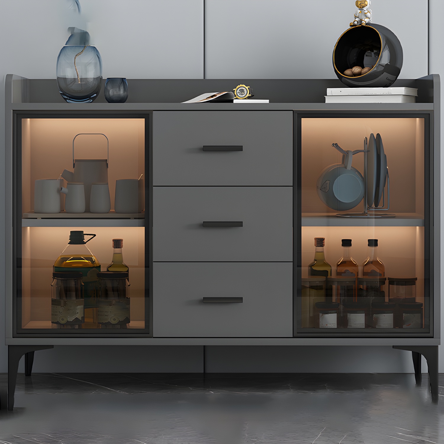 Glass Door Sideboard | Ormau - image 26