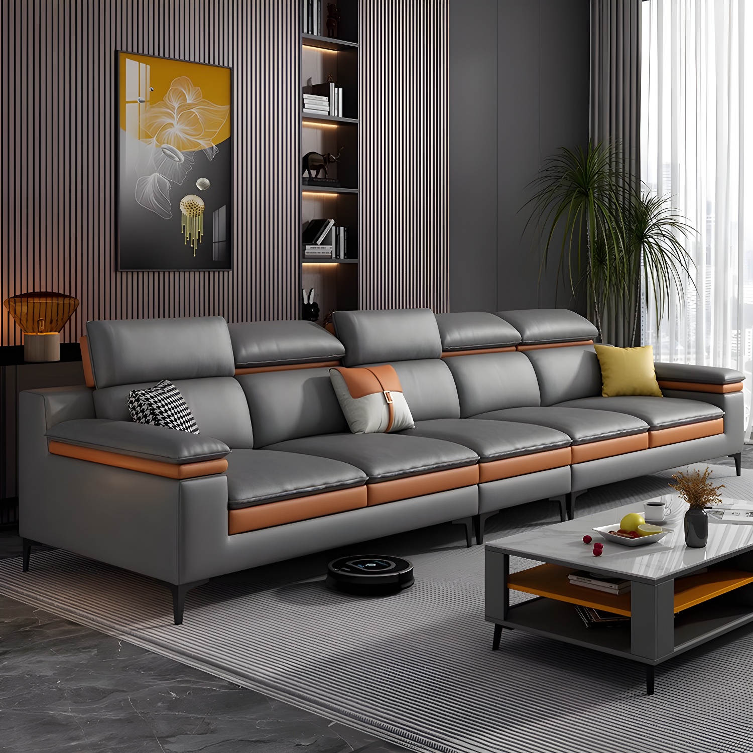 Modern Tech-Cloth Sectional | Ormau - image 10