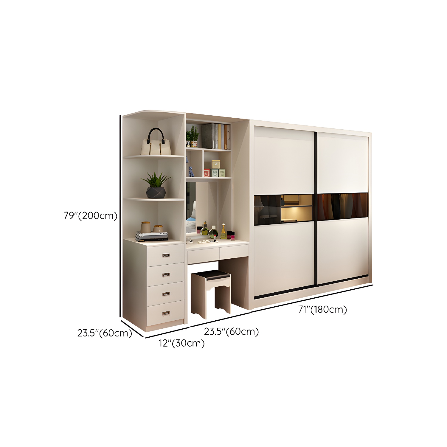 Contemporary Wardrobe Closet | Ormau - image 19