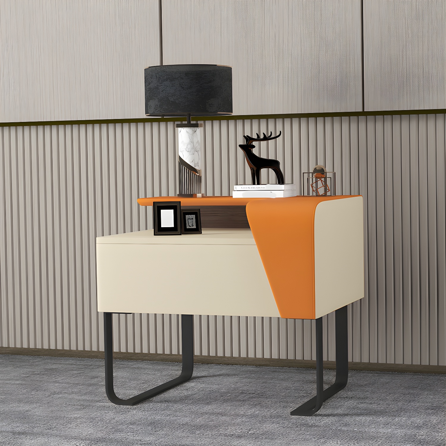 Modern Sled Nightstand | Ormau - image 26