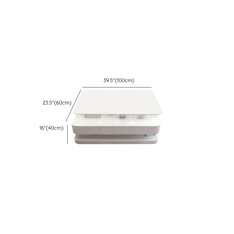 Modern White Coffee Table | Ormau - image 10