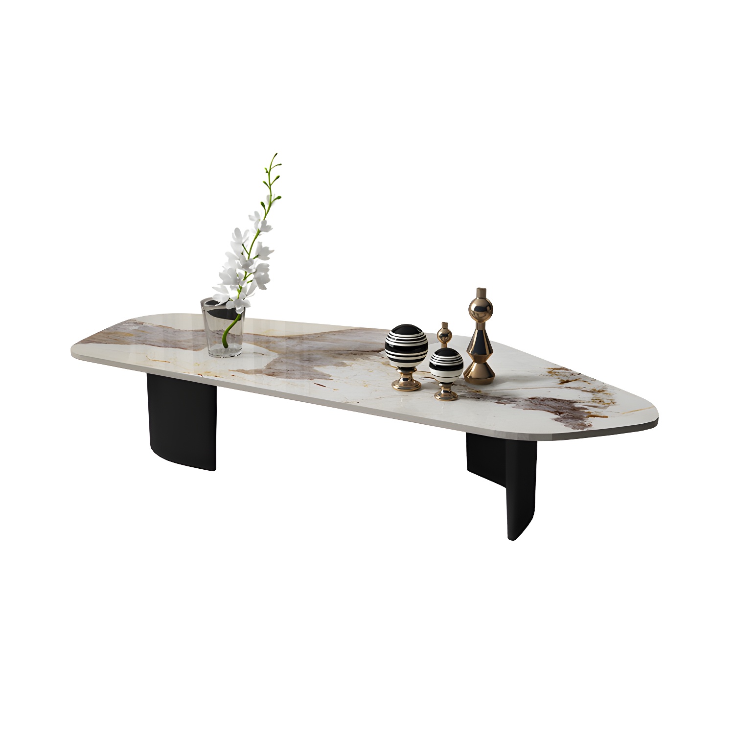 Pedestal Marble Coffee Table | Ormau - image 1