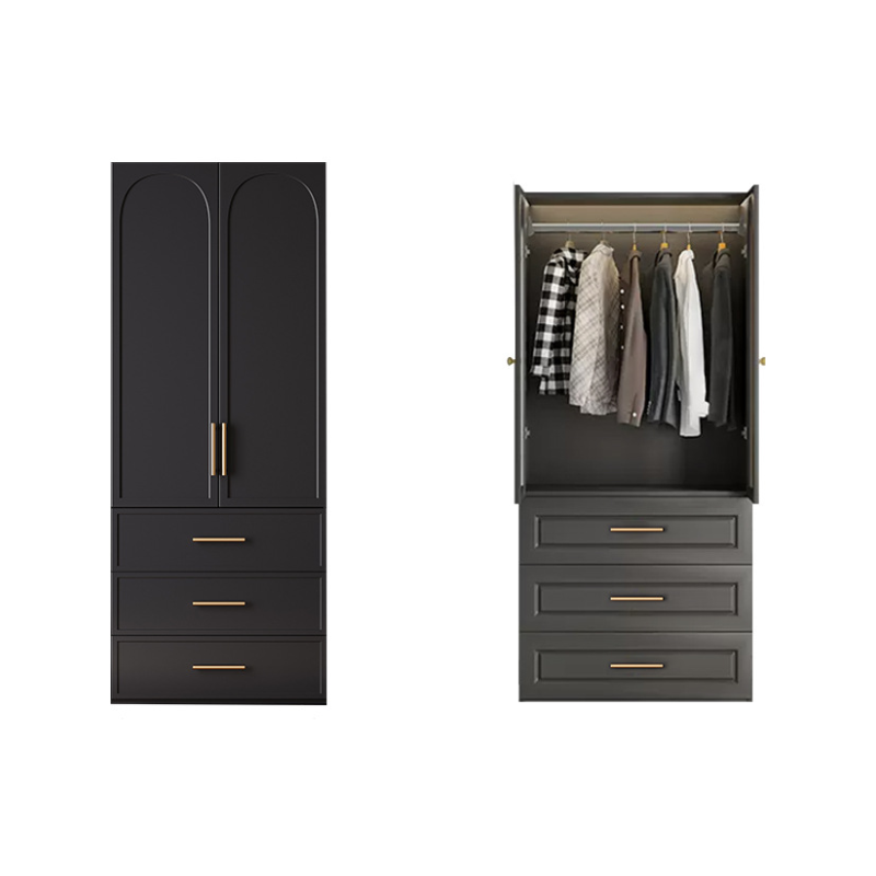 Modern Lumber Wardrobe Armoire | Ormau - image 24