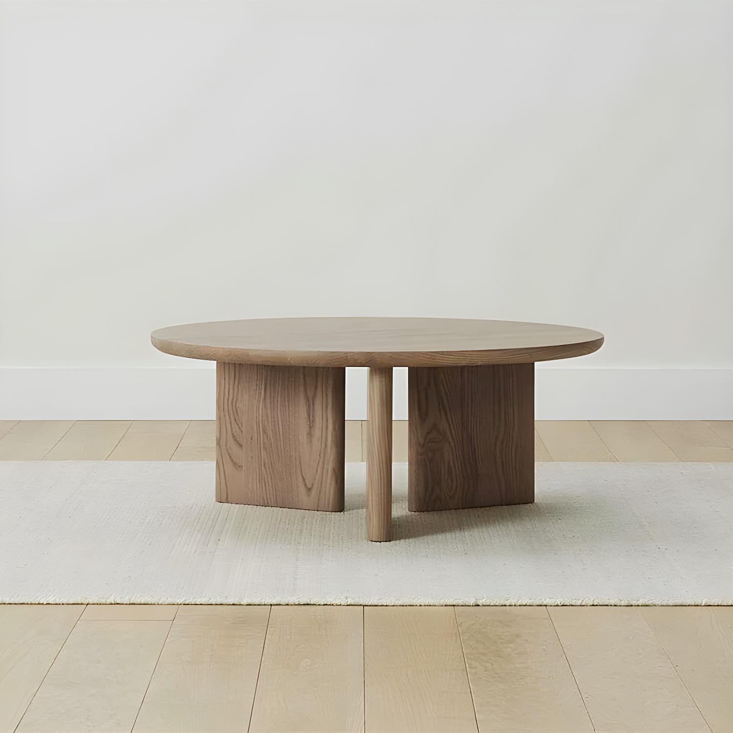 Round Wood Coffee Table | Ormau - image 3