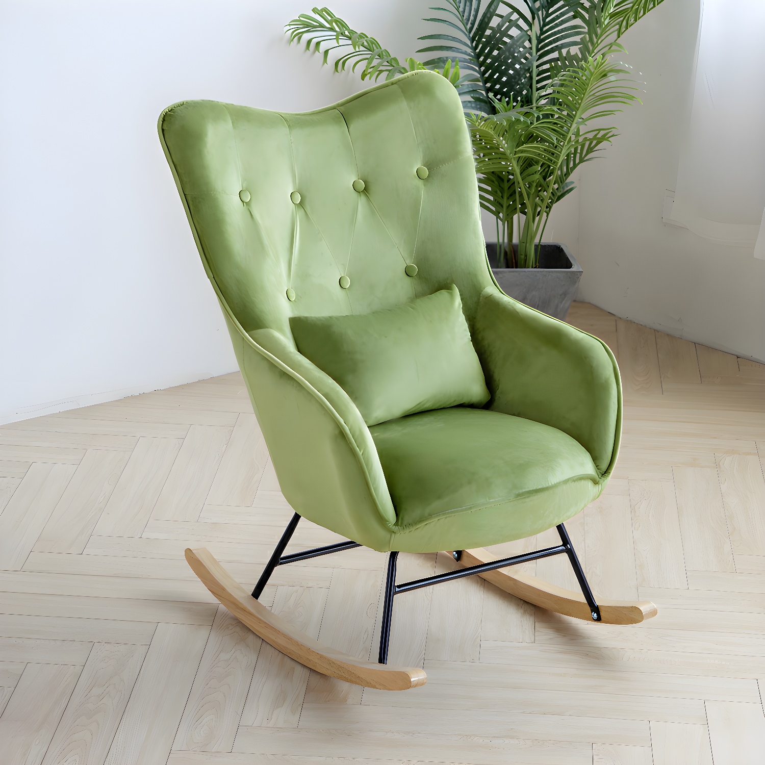 Upholstered Rocking Chair | Ormau - image 3
