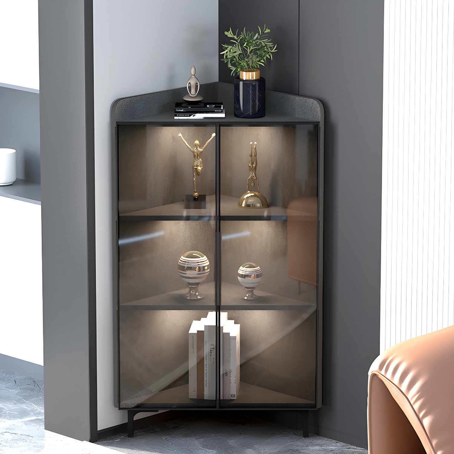 Corner Accent Cabinet | Ormau - image 4
