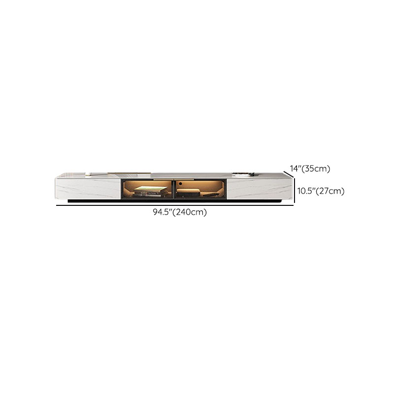 Rectangular TV Stand with Light | Ormau - image 20