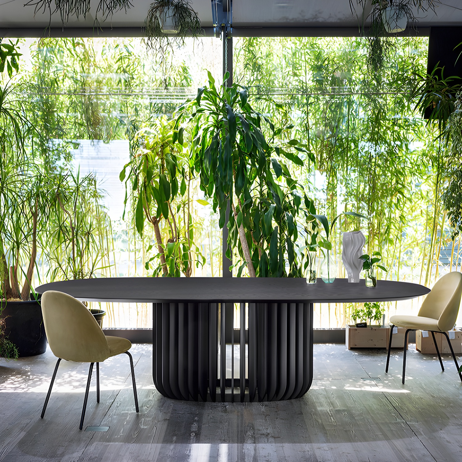 Simplicity Pedestal Dining Table | Ormau - image 4