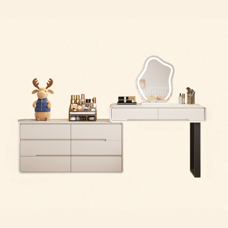 Stone Vanity Set with Upholstered Chair | Ormau - image 18