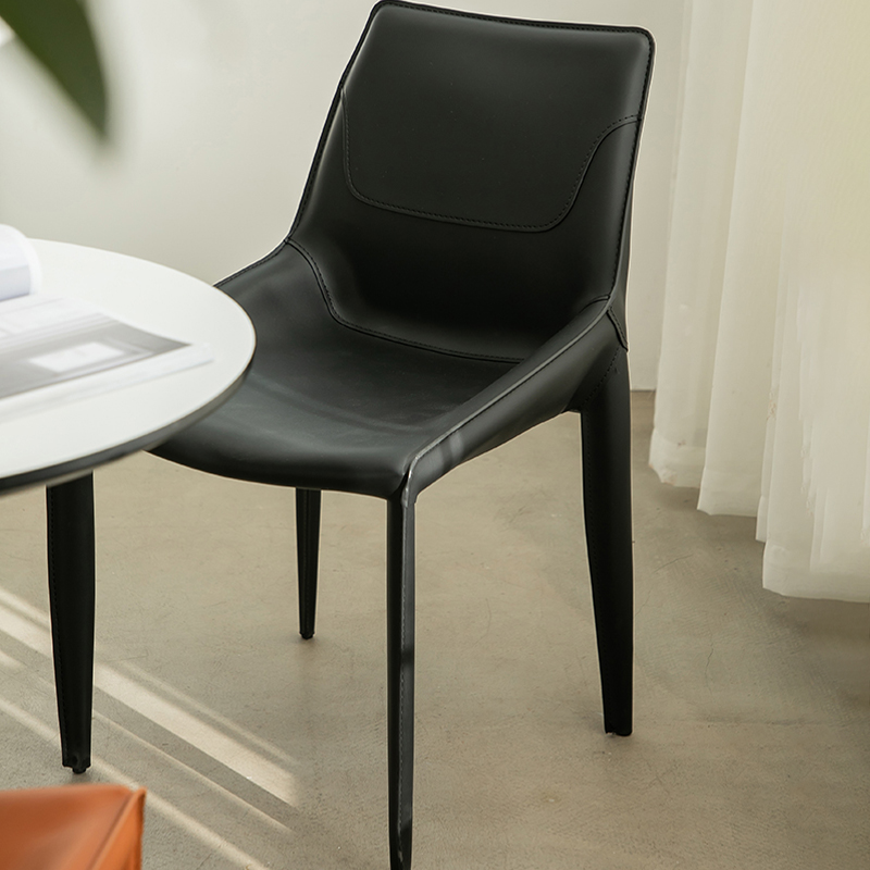Modern Leather Side Chair | Ormau - image 21