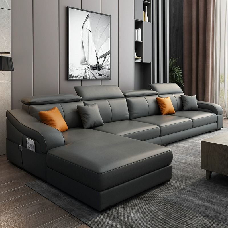 Sloped Arm Sectional Sofa | Ormau - image 9