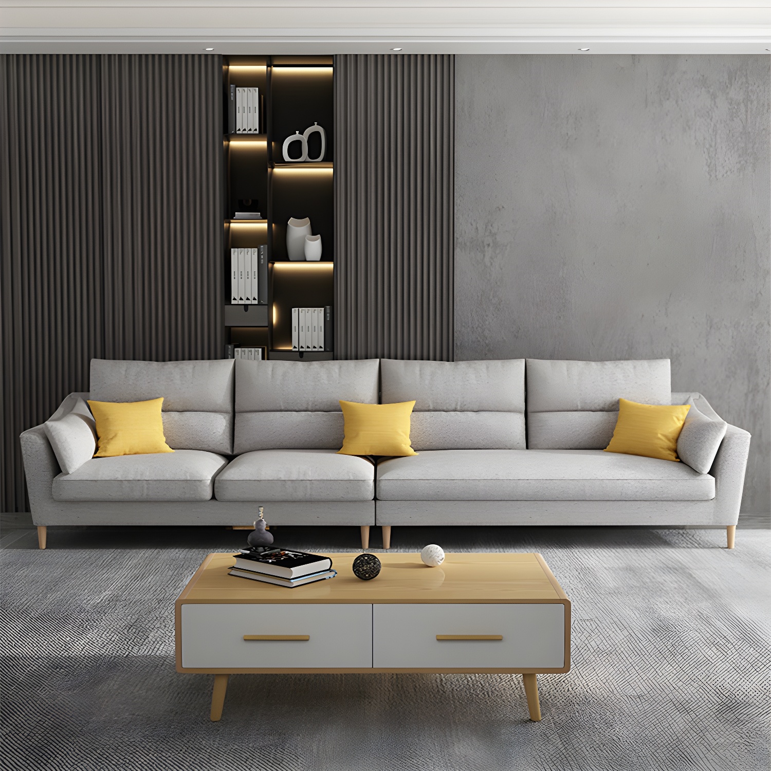 Modular Sectional Sofa with Ottoman | Ormau - image 14
