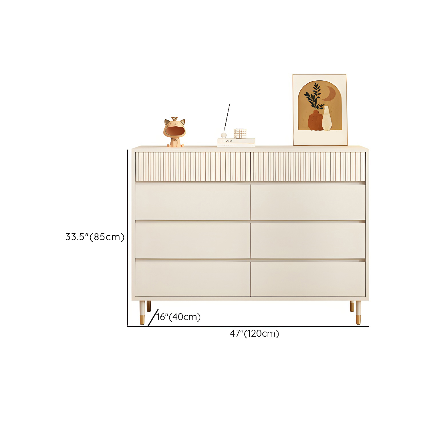 Modern White Dresser | Ormau - image 20