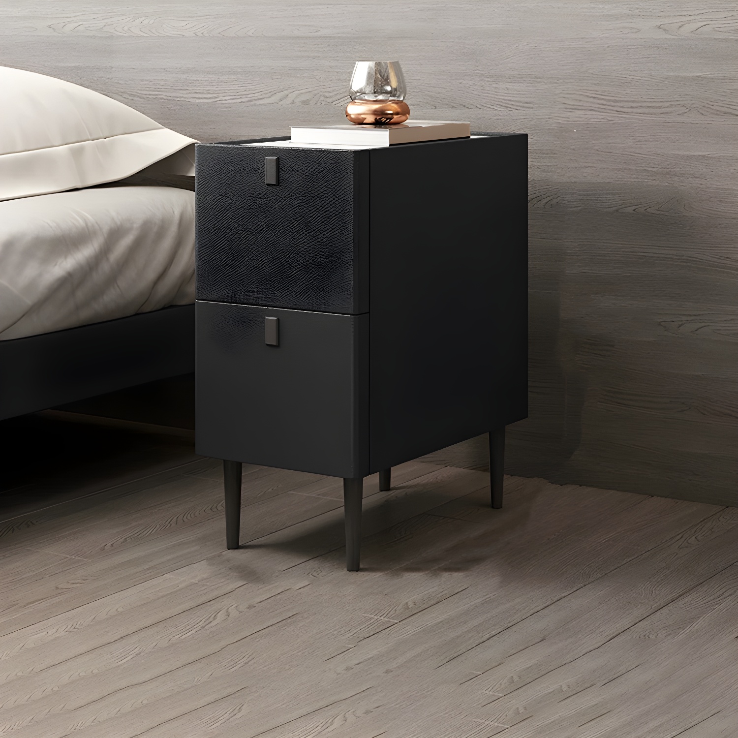 Luxe Leather Nightstand | Ormau - image 2