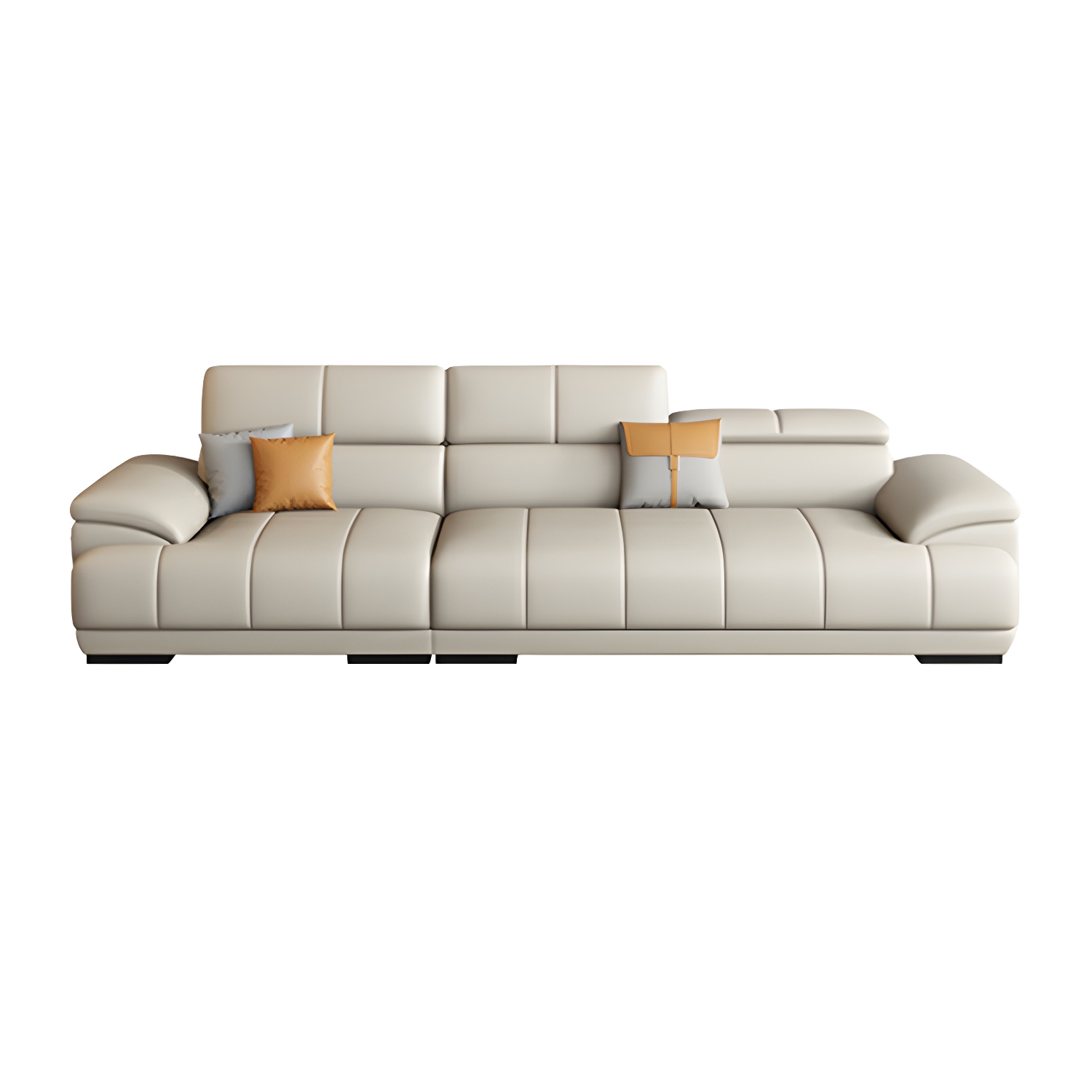 Elegant Leather Sectional | Ormau - image 9