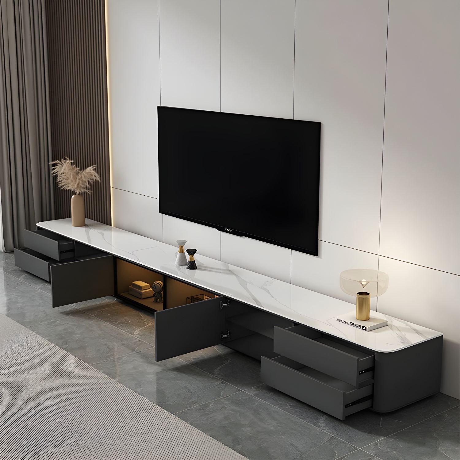 Grey Stone TV Stand | Ormau - image 8