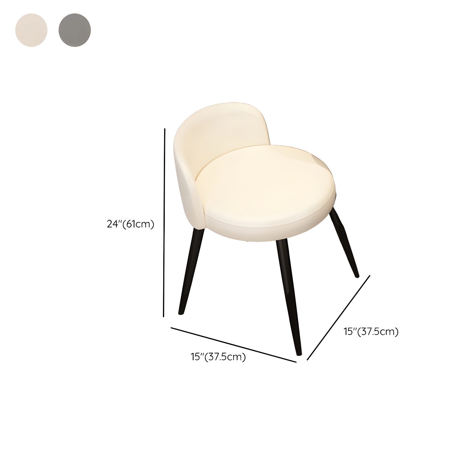 Contemporary Vanity Desk with Stool | Ormau - image 15