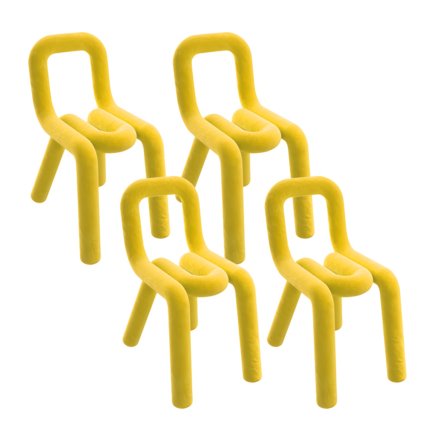 Velvet Open-Back Dining Chair | Ormau - image 23