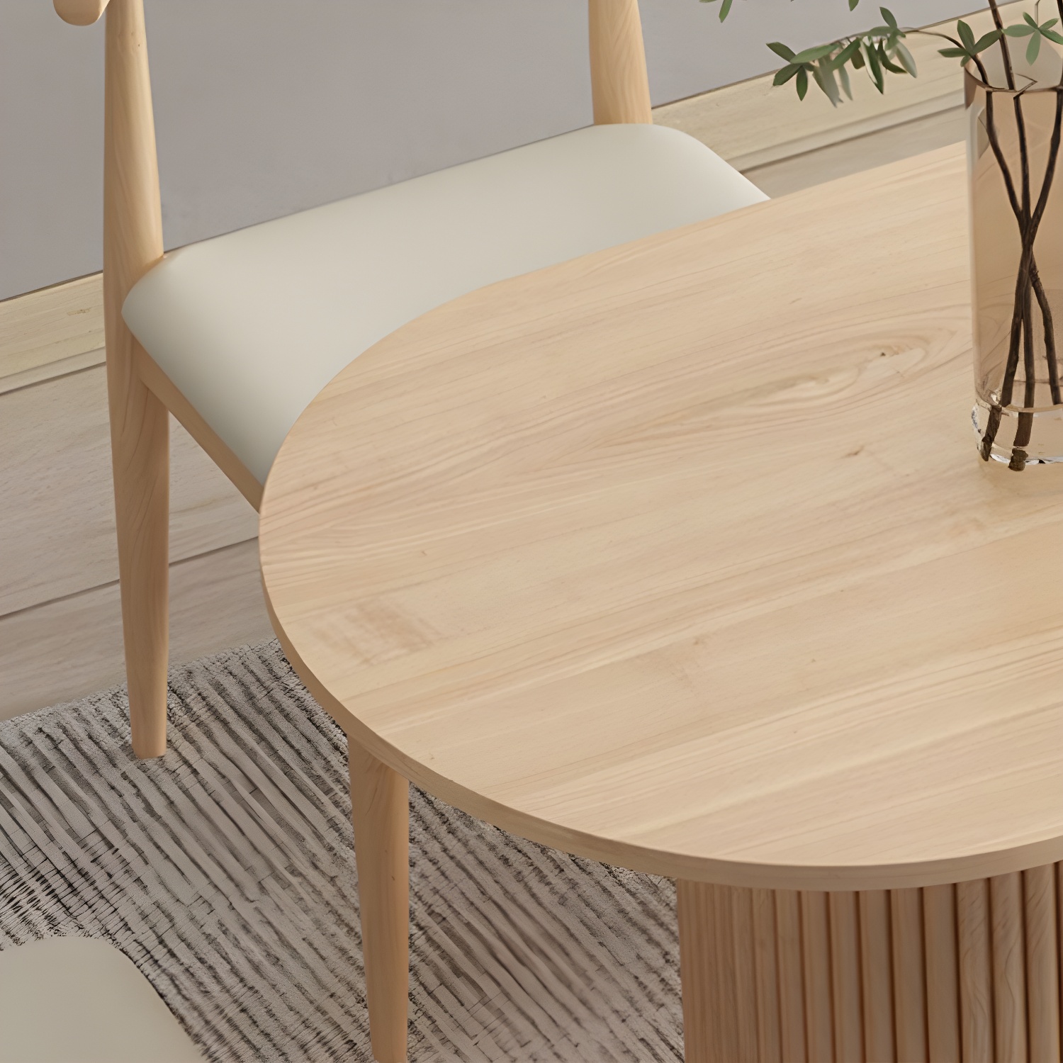 Modern Oval Dining Table | Ormau - image 7