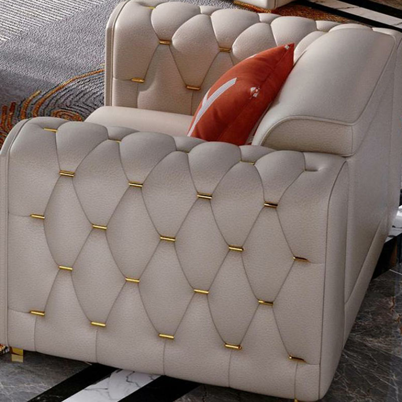 Glam Leather Sectional | Ormau - image 8