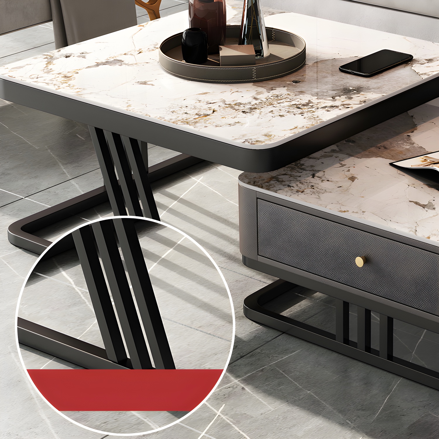 Modern Round Coffee Table | Ormau - image 14