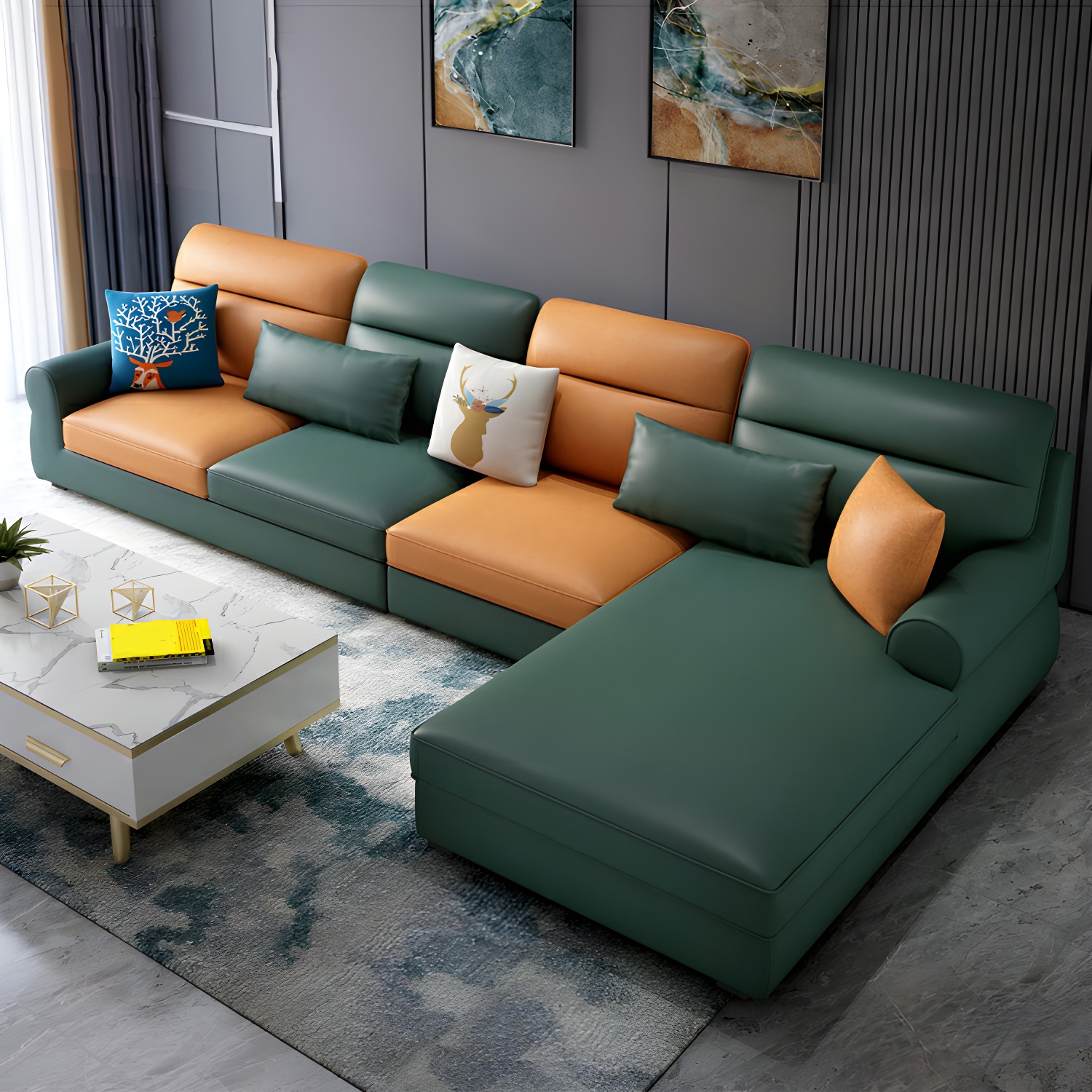 Architectural Sectional Sofa | Ormau - image 31