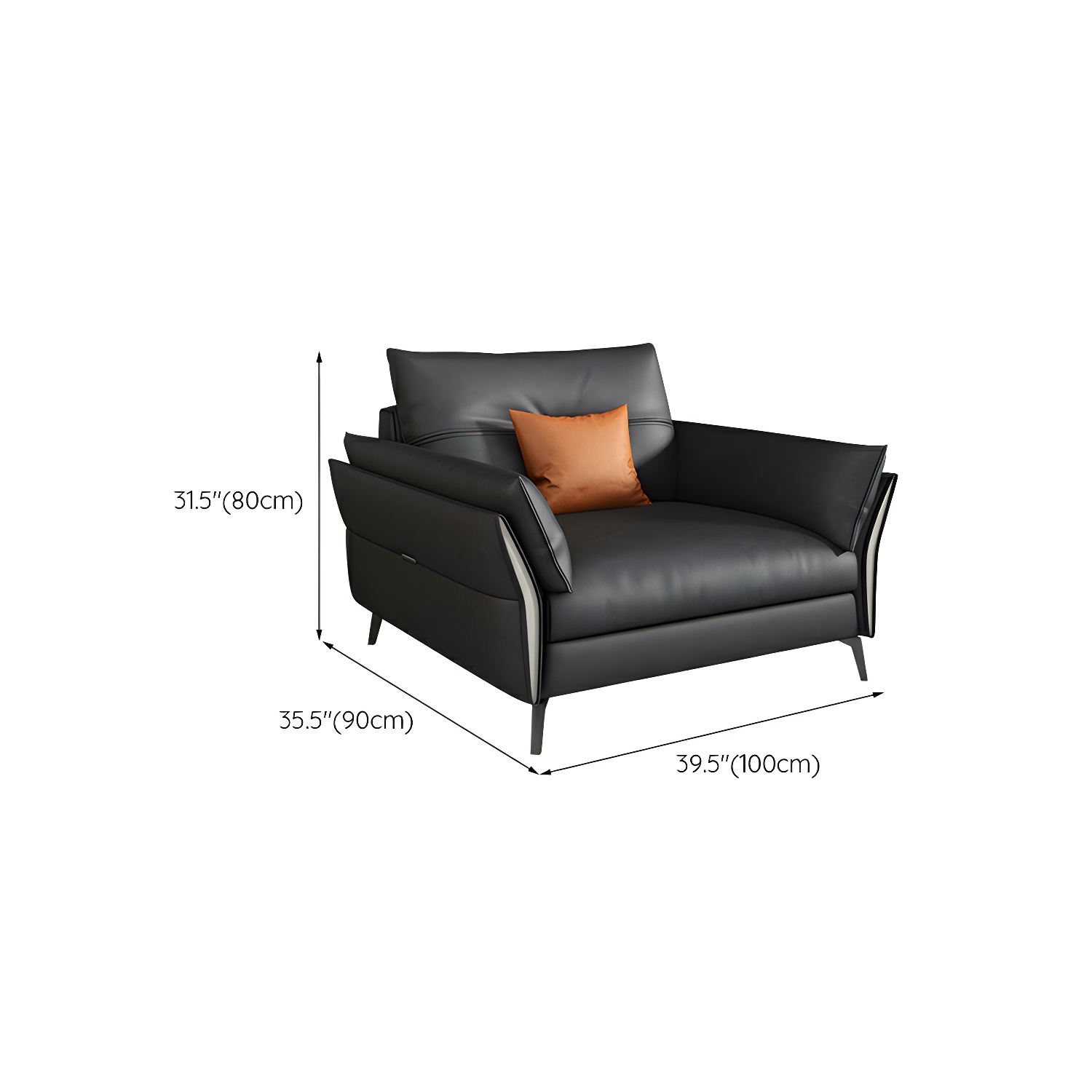 Tufted Gray Sectional | Ormau - image 10