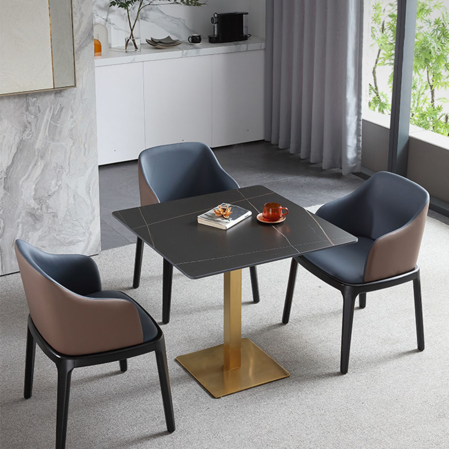 Industrial Square Dining Table | Ormau - image 7