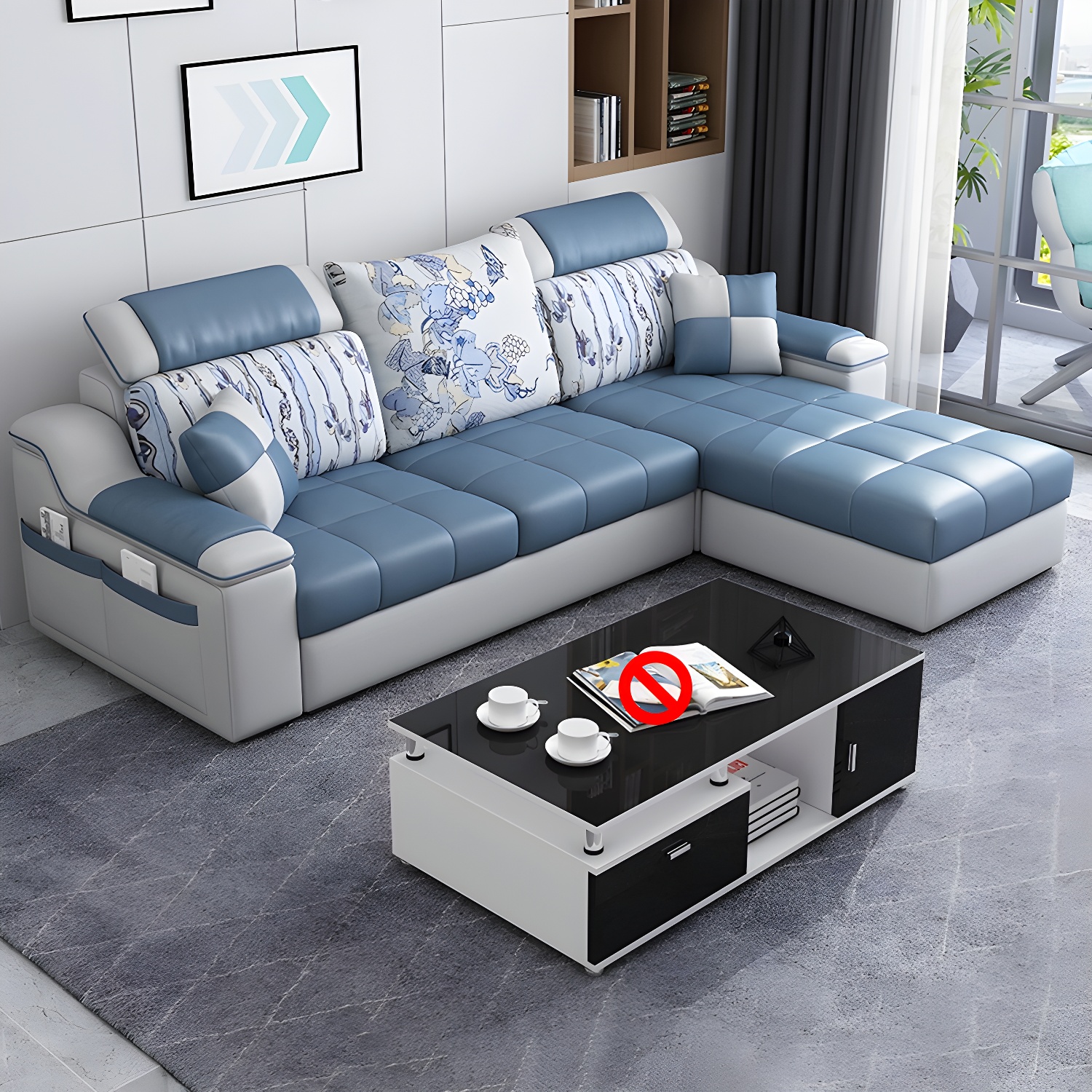 Reversible L-Shape Sectional Sofa | Ormau - image 21