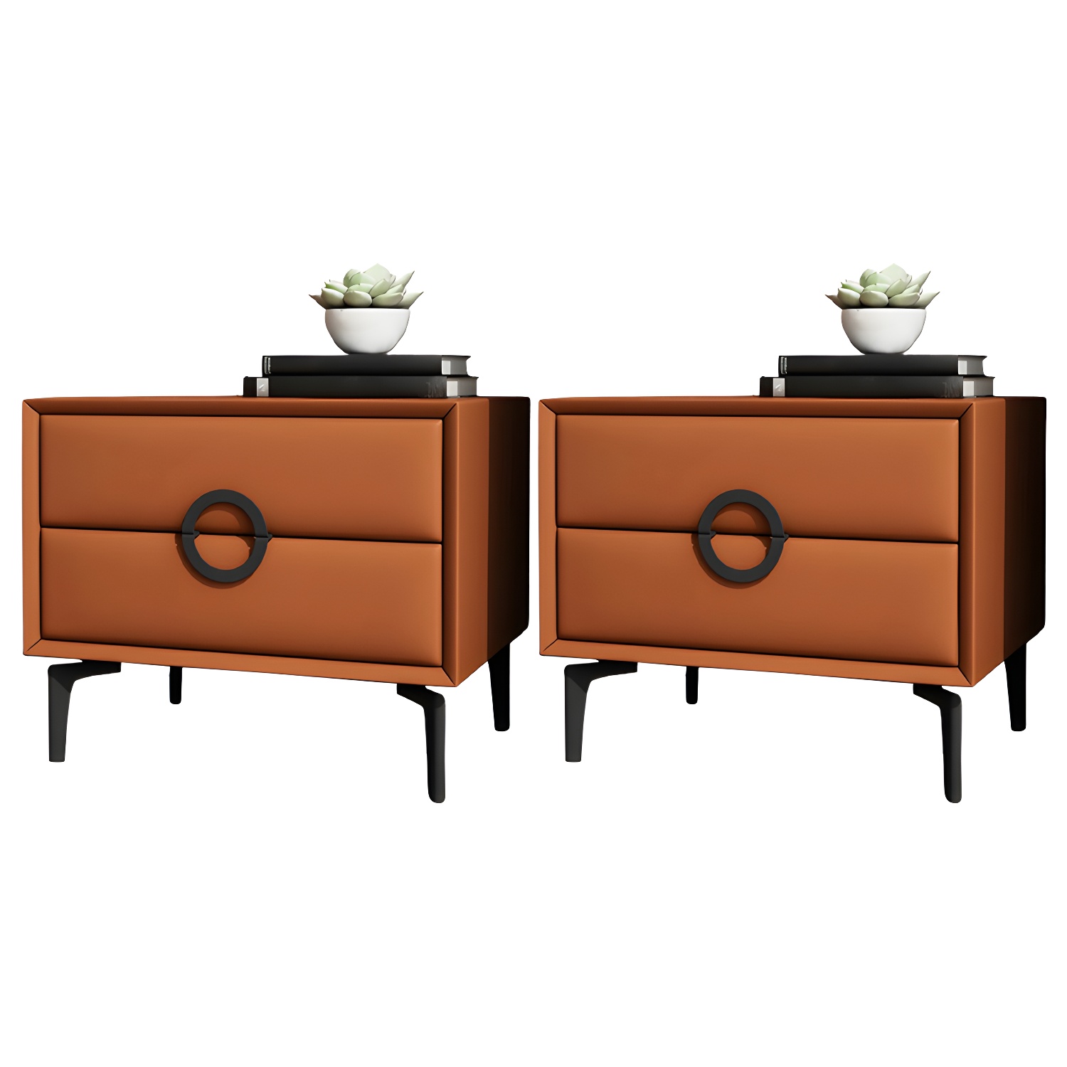 Glam Nightstand with Drawers | Ormau - image 47